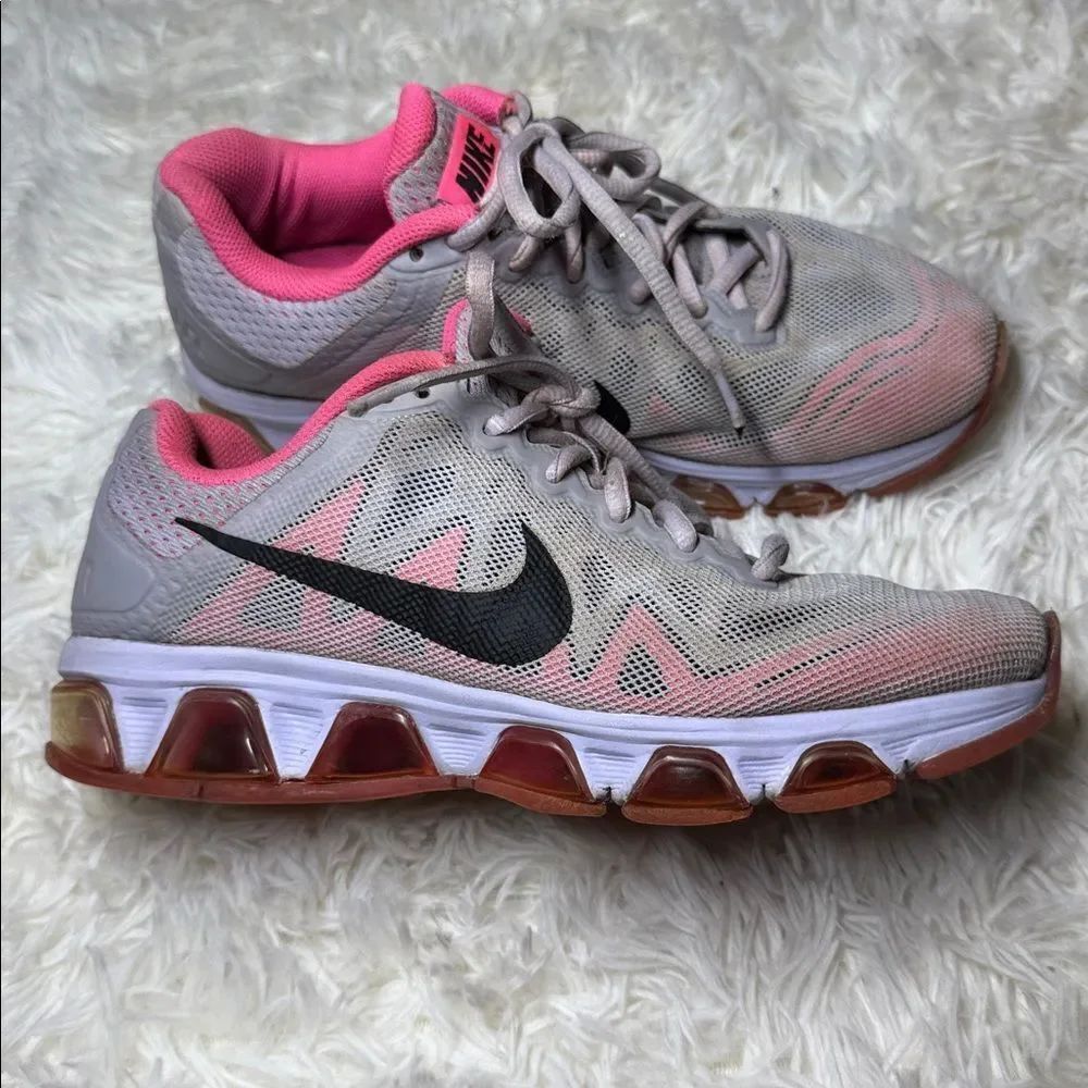 Nike Pink and Gray Running Shoes
